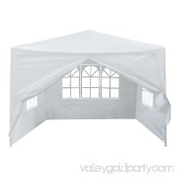 Yescom 10x10' White Outdoor Wedding Party Patio  w/ Removable Side Wall Canopy for Fetes Event   